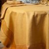Rectangle jacquard tablecloth 70 inch Square European quality linen table cover Elegant decor festive tablecloth unique holiday gift for her - Image 3