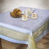 Provence olives rectangle tablecloths jacquard tablecloth  countryside table cover white green table topper Farmhouse Kitchen Decor Gift Home