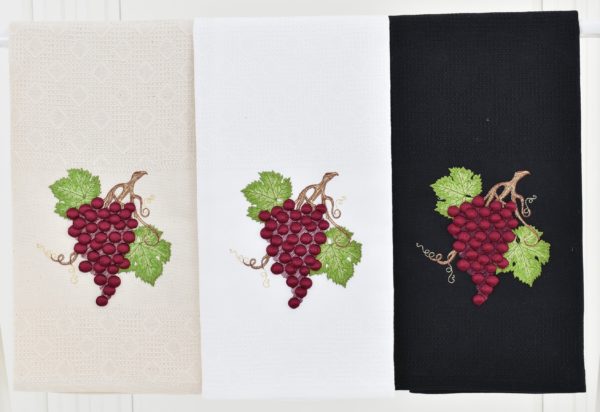 Grapes kitchen hand towel