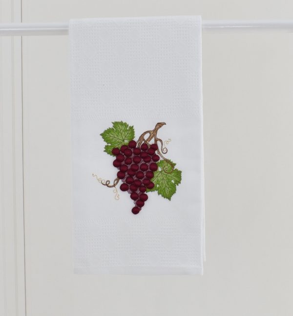 Grapes kitchen hand towel - Image 5