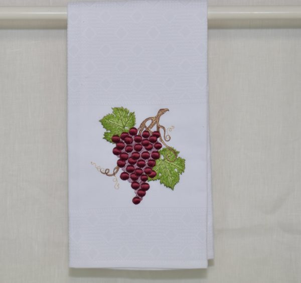 Grapes kitchen hand towel - Image 7